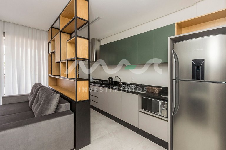 apartamento em Bombinhas com piscina e academia