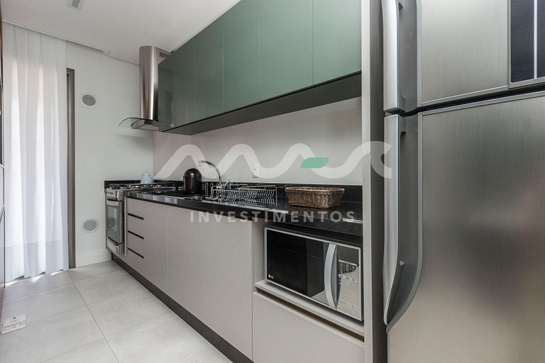apartamento em Bombinhas com piscina e academia