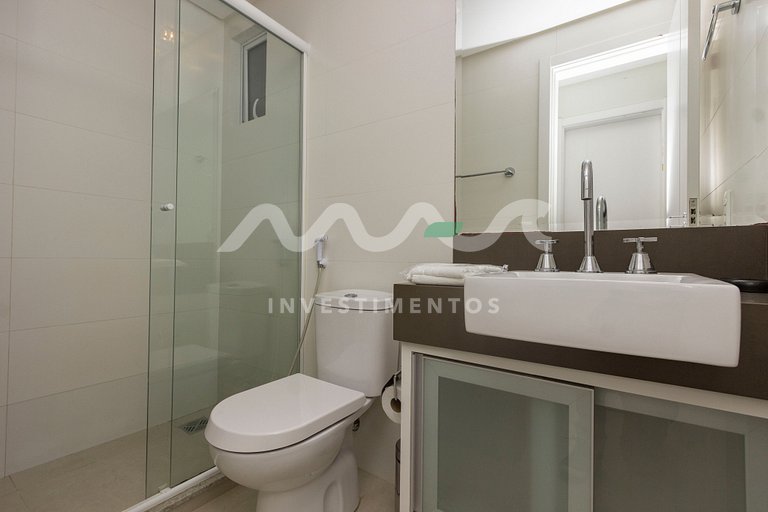 129-E Boulevard - 50m do mar & Frente Avenida - Com Jacuzzi