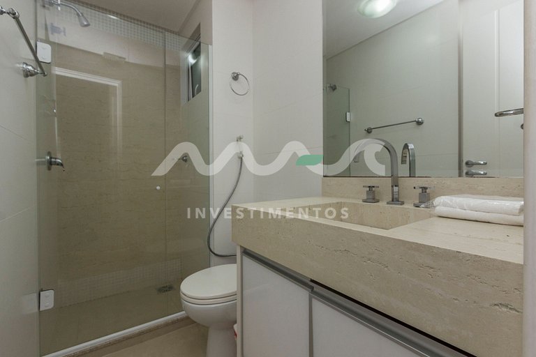 204-A Boulevard - 50m do mar & Frente Avenida - Com Jacuzzi