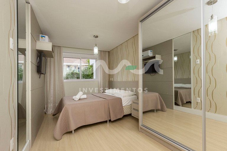 204-A Boulevard - 50m do mar & Frente Avenida - Com Jacuzzi