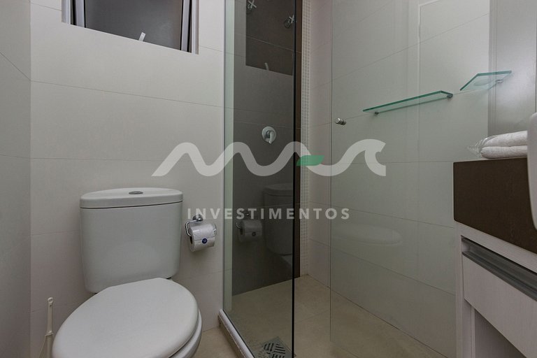 211-B Boulevard - 50m do mar & Frente Avenida - Com Jacuzzi