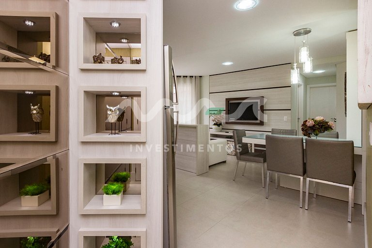 211-B Boulevard - 50m do mar & Frente Avenida - Com Jacuzzi