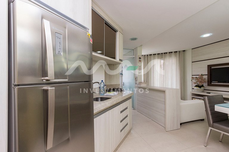 211-B Boulevard - 50m do mar & Frente Avenida - Com Jacuzzi
