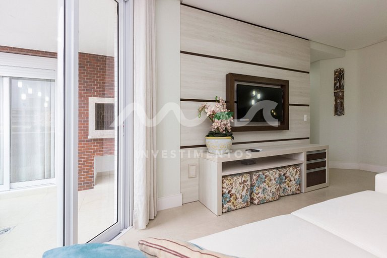 211-B Boulevard - 50m do mar & Frente Avenida - Com Jacuzzi