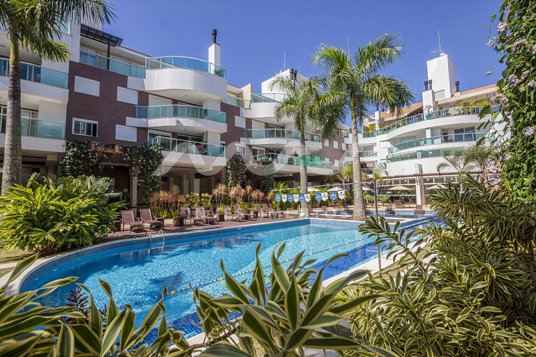 218-D Boulevard - 50m do mar & Frente Avenida - Com Jacuzzi