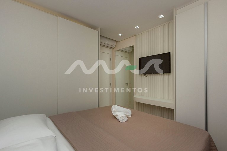 301-B Varandas / Frente Mar / Piscina / Academia