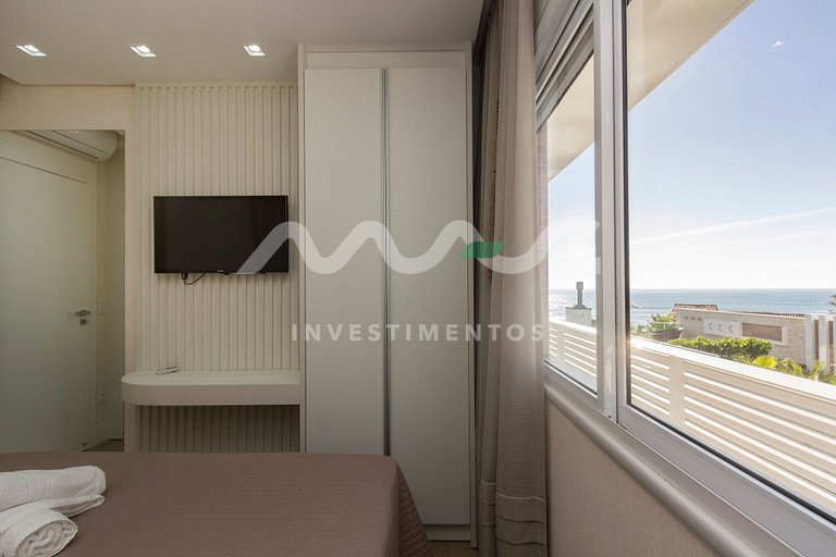 301-B Varandas / Frente Mar / Piscina / Academia