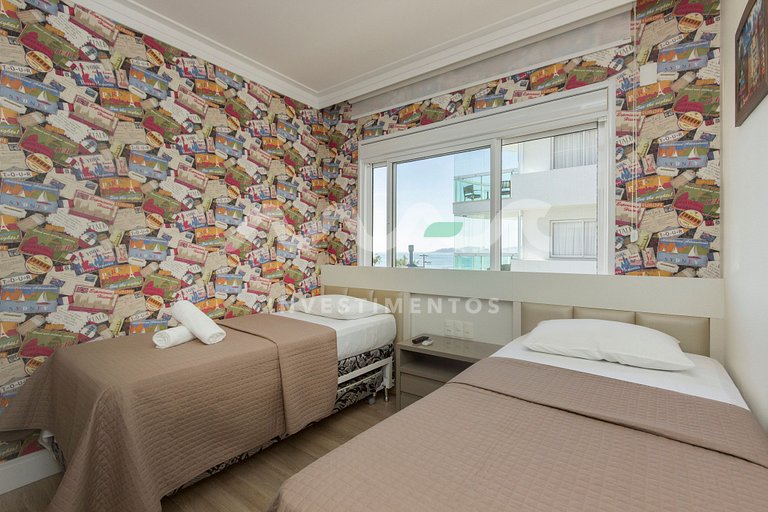 301-B Varandas / Frente Mar / Piscina / Academia