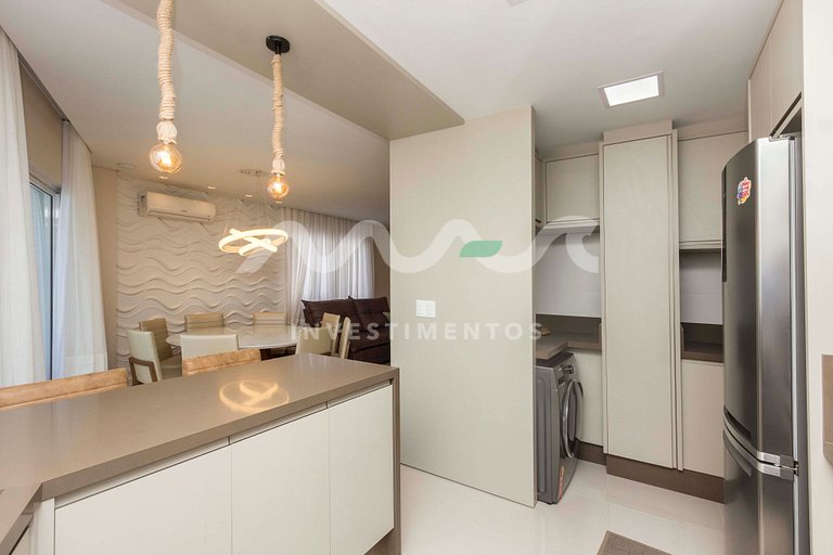 301-B Varandas / Frente Mar / Piscina / Academia