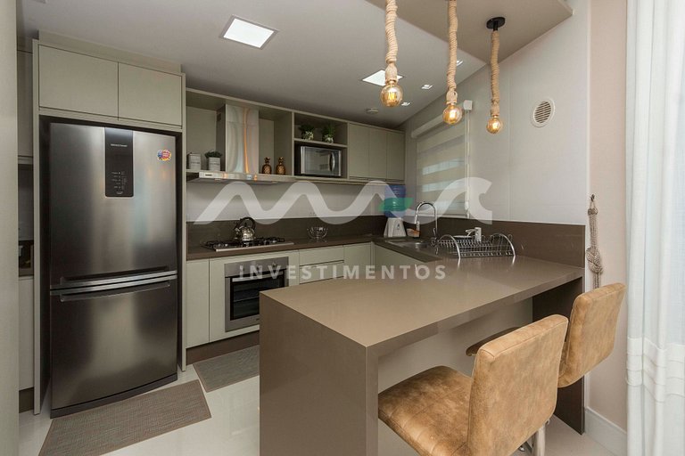 301-B Varandas / Frente Mar / Piscina / Academia