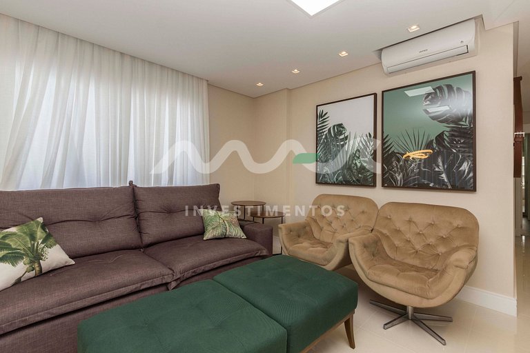 301-B Varandas / Frente Mar / Piscina / Academia