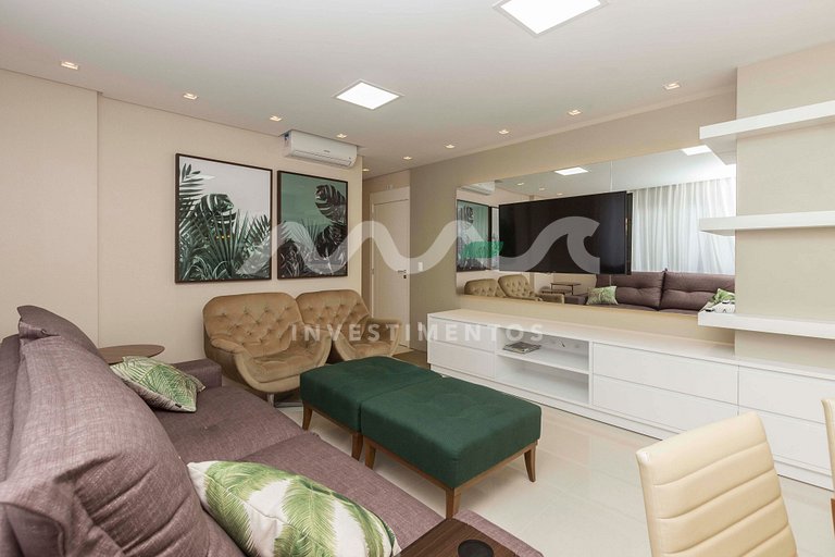 301-B Varandas / Frente Mar / Piscina / Academia