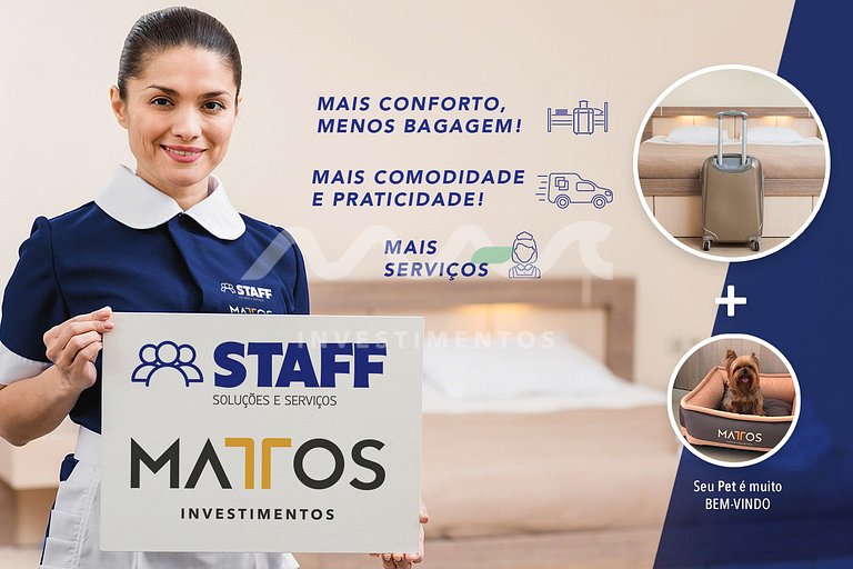 405-2 Cardeal - Confortável Apto 2 dorms 4 pessoas - Próximo