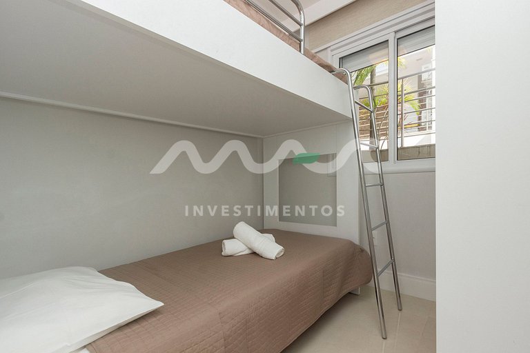 02-A Varandas - Frente Mar - Piscina climatizada - Academia