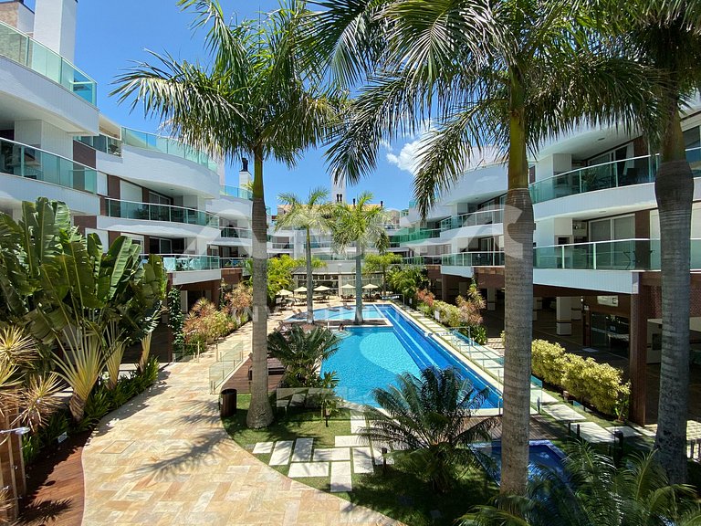 310-D Boulevard - 50m do mar & Frente Avenida - Com Jacuzzi