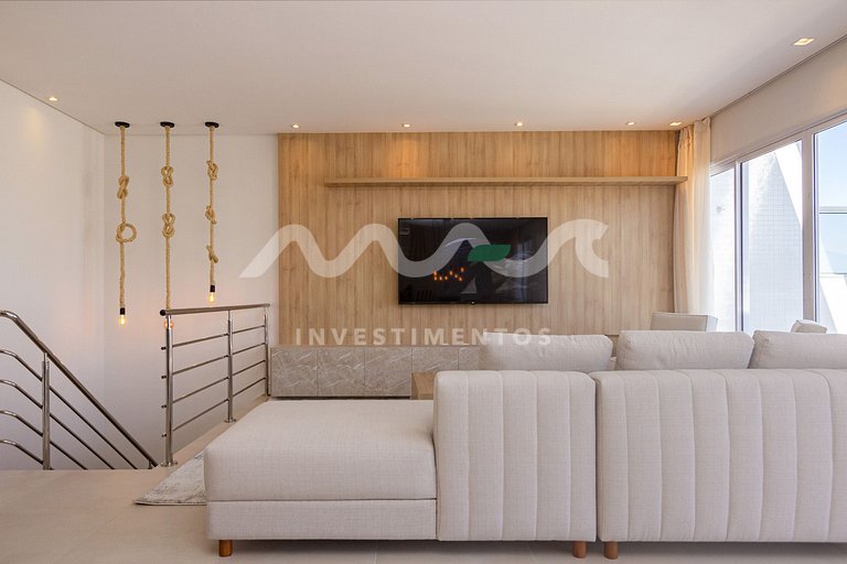 Mar de Fora 205 - Penthouse a 100 metros de la playa de Mari