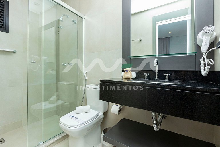 Apartamento em Bombinhas, vista ao mar