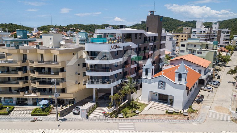 Apartamento em Bombinhas, vista ao mar