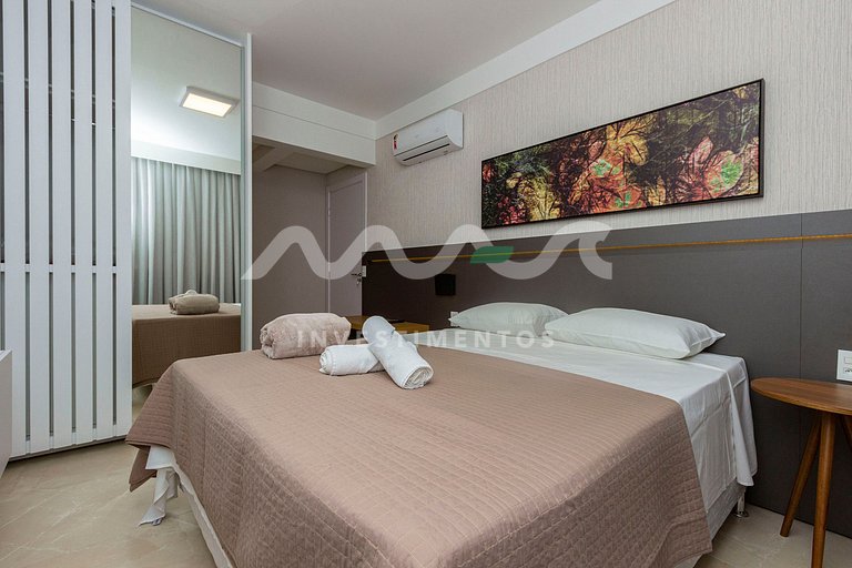 407-A Terrazo Club - Imóvel em Bombas, piscina y jacuzzi
