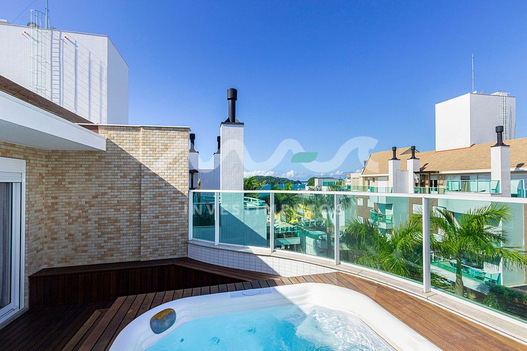 310-D Boulevard - 50m do mar & Frente Avenida - Com Jacuzzi