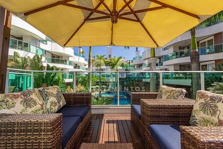 204-A Boulevard - 50m do mar & Frente Avenida - Com Jacuzzi