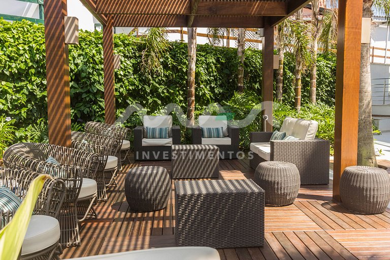 301-B Varandas / Frente Mar / Piscina / Academia