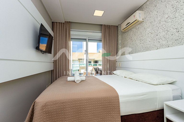 310-D Boulevard - 50m do mar & Frente Avenida - Com Jacuzzi