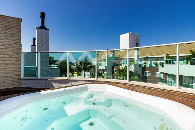 310-D Boulevard - 50m do mar & Frente Avenida - Com Jacuzzi