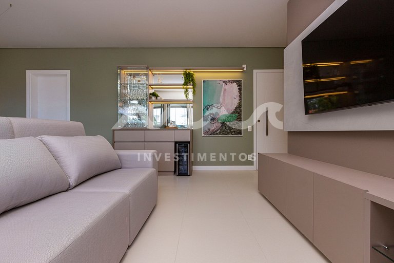 Departamento de Lujo con 4 dormitórios y vista mar - Punta B