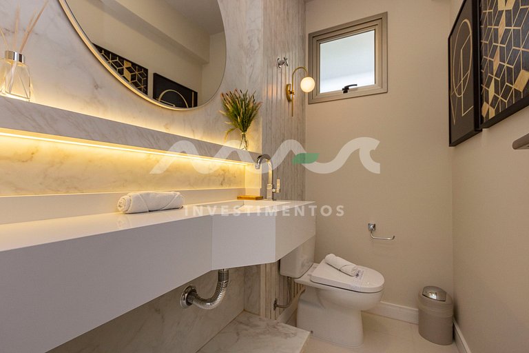 Departamento de Lujo con 4 dormitórios y vista mar - Punta B