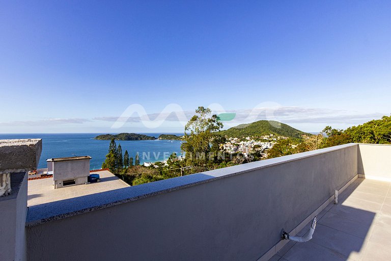 Casa con piscina infinita en Condomínio Panorânico