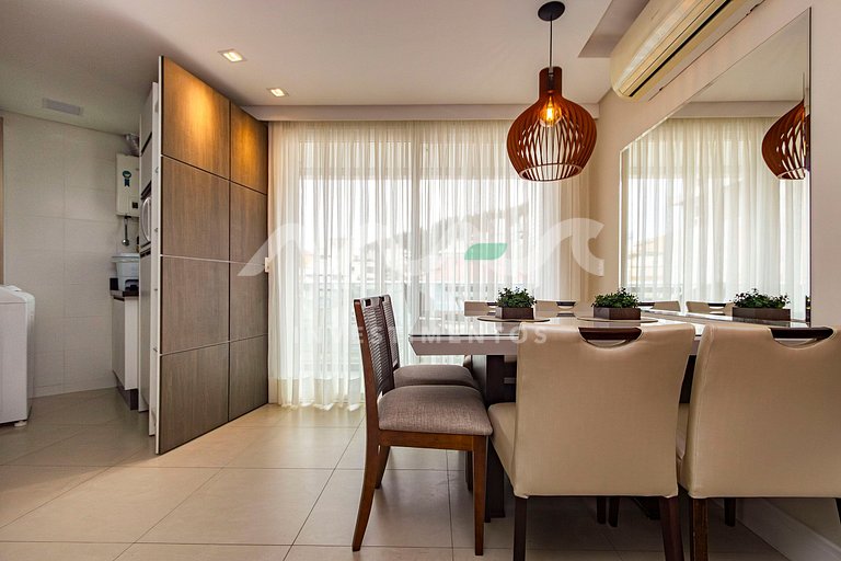 121-D Boulevard - 50m do mar & Frente Avenida - Com Jacuzzi