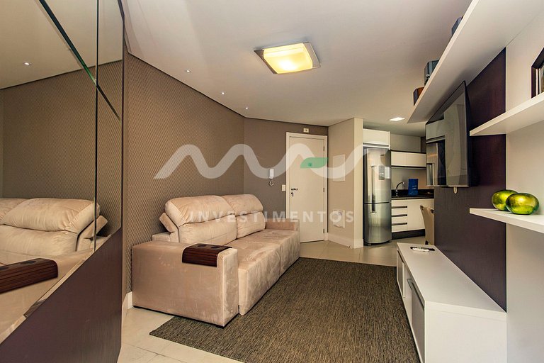 121-D Boulevard - 50m do mar & Frente Avenida - Com Jacuzzi