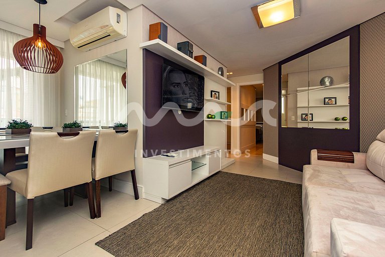 121-D Boulevard - 50m do mar & Frente Avenida - Com Jacuzzi