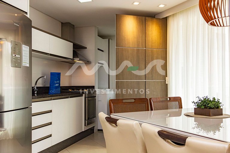 121-D Boulevard - 50m do mar & Frente Avenida - Com Jacuzzi