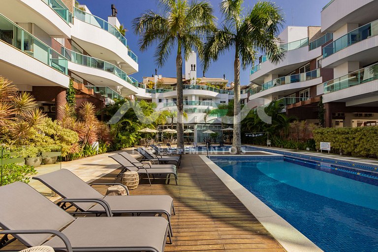 218-D Boulevard - 50m do mar & Frente Avenida - Com Jacuzzi
