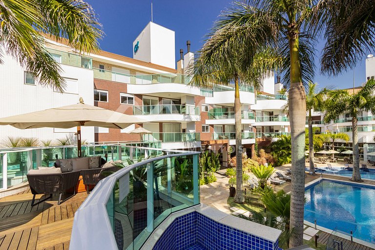 204-A Boulevard - 50m do mar & Frente Avenida - Com Jacuzzi