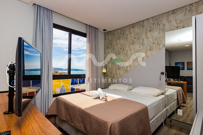 Apartamento na Avenida principal, com vista ao mar
