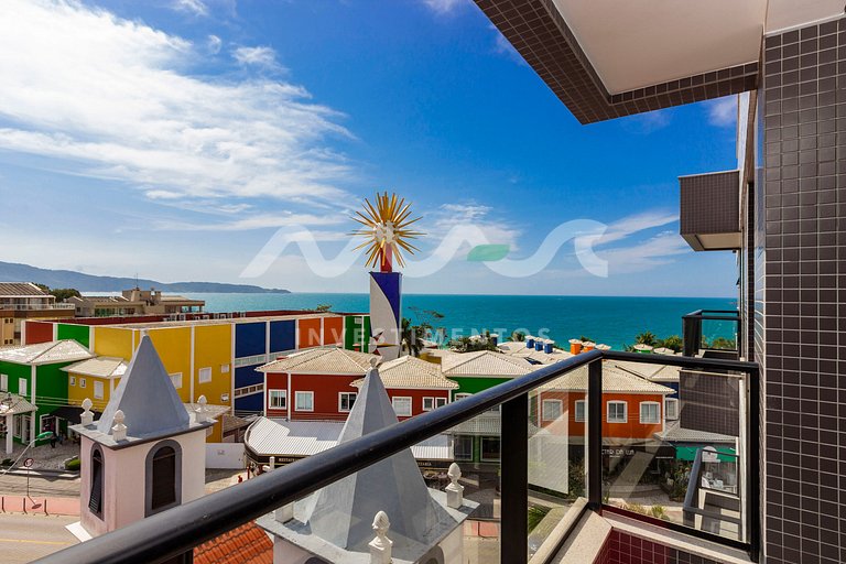 303 AION - Departamento en Bombinhas - Vista al Mar - Piscin