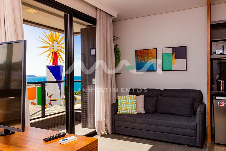 Apartamento Loft com vista para o Mar