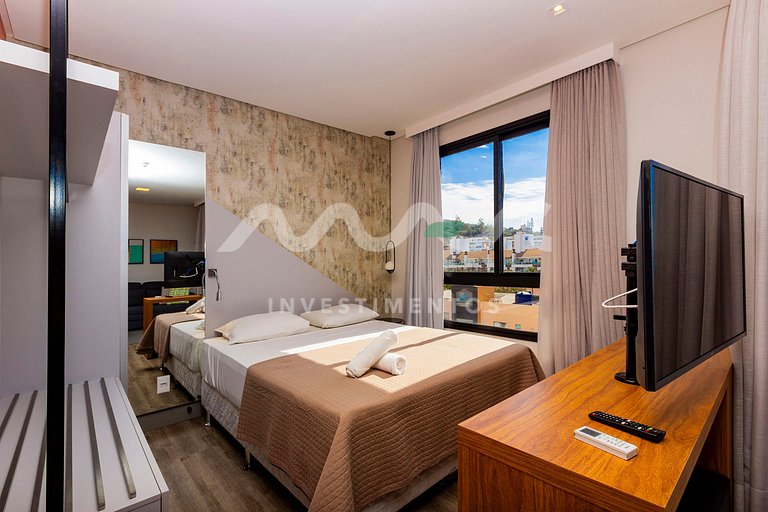 Apartamento Loft com vista para o Mar