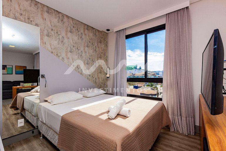 Apartamento Loft com vista para o Mar