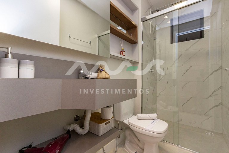 Vila Francione 302- Novo Loft a Metros do Mar em Bombas