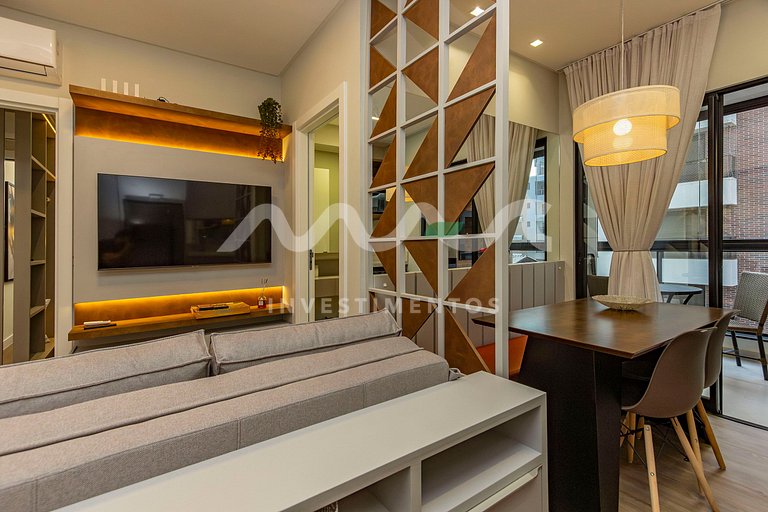Vila Francione 302- Novo Loft a Metros do Mar em Bombas