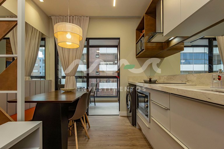 Vila Francione 302- Novo Loft a Metros do Mar em Bombas