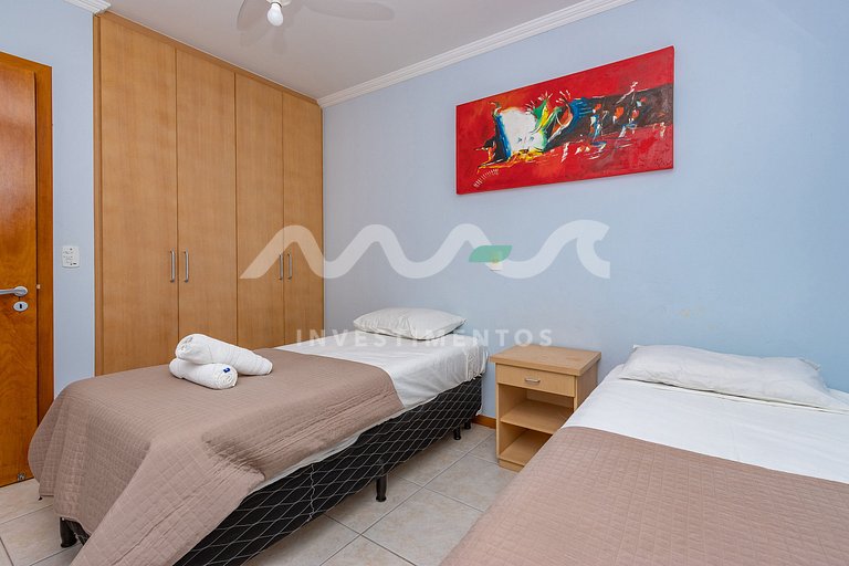 Apartamento 203 Jardim 4 Ilhas - Conforto e vista ao Mar