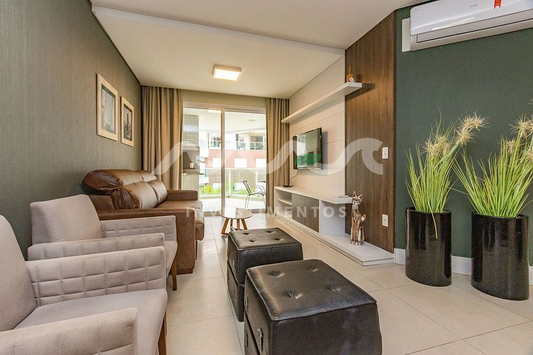 218-D Boulevard - 50m do mar & Frente Avenida - Com Jacuzzi