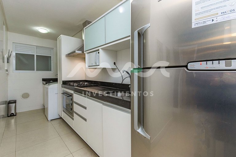 218-D Boulevard - 50m do mar & Frente Avenida - Com Jacuzzi