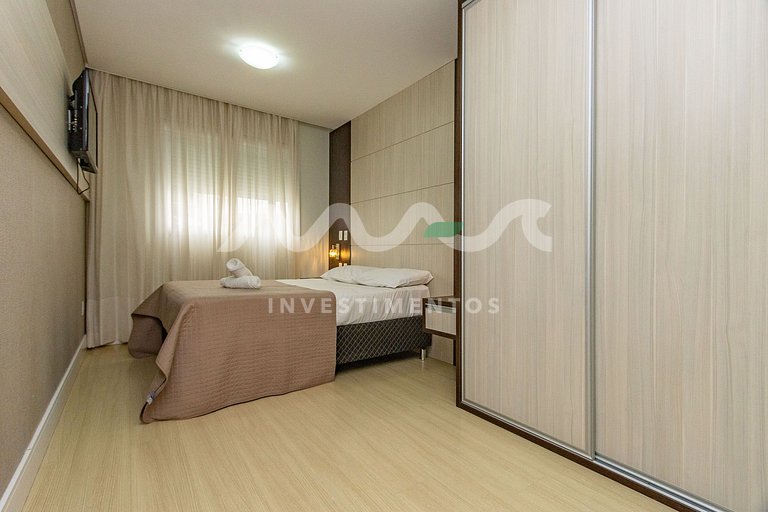 218-D Boulevard - 50m do mar & Frente Avenida - Com Jacuzzi